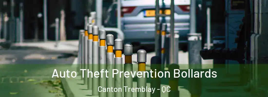Auto Theft Prevention Bollards Canton Tremblay - QC