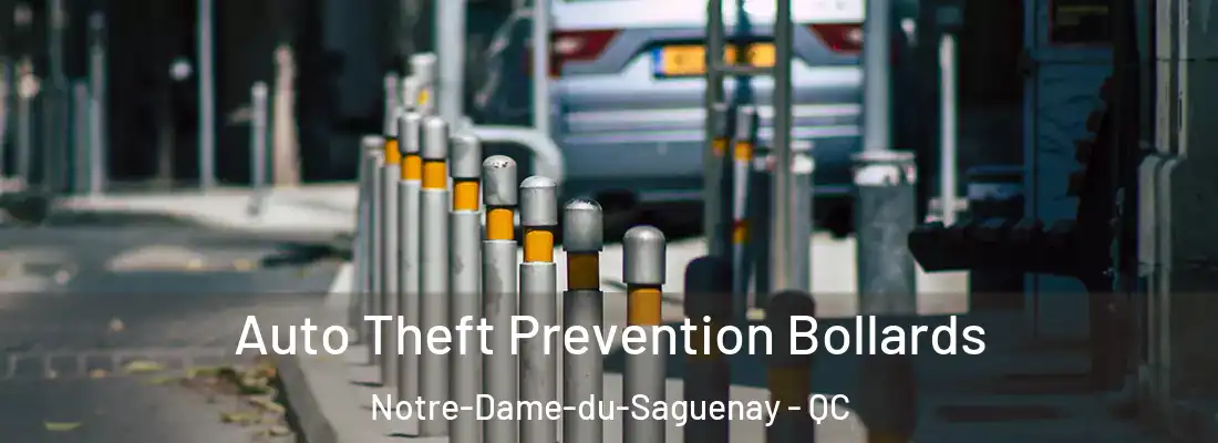  Auto Theft Prevention Bollards Notre-Dame-du-Saguenay - QC