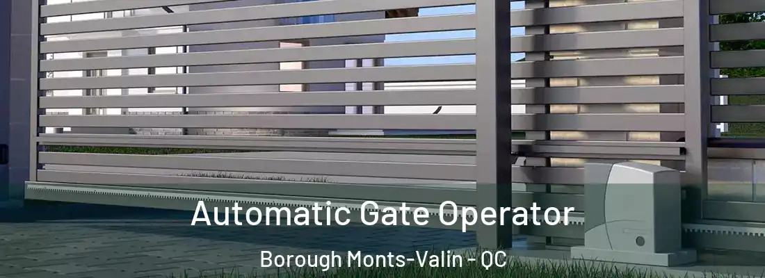  Automatic Gate Operator Borough Monts-Valin - QC