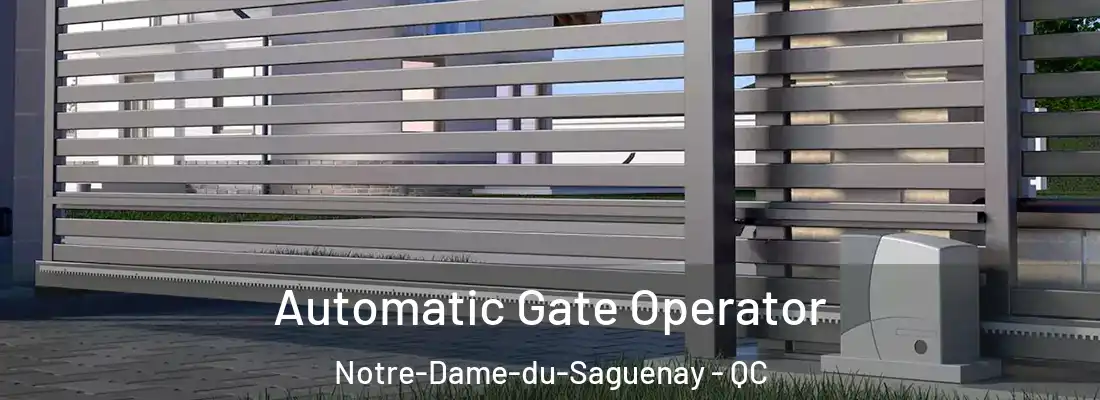  Automatic Gate Operator Notre-Dame-du-Saguenay - QC