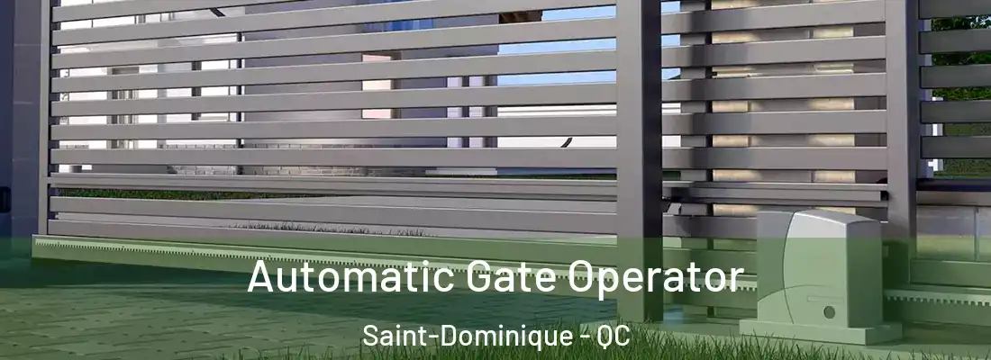  Automatic Gate Operator Saint-Dominique - QC