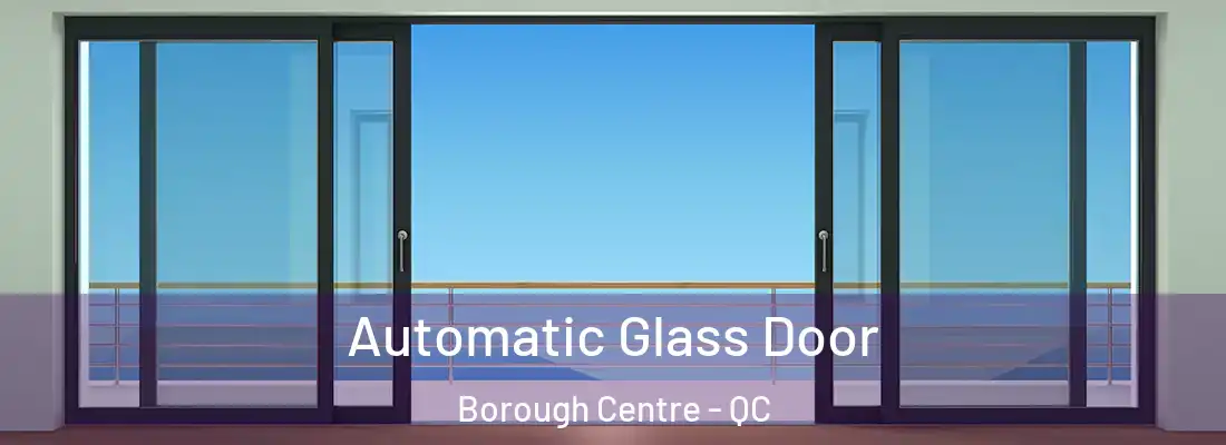  Automatic Glass Door Borough Centre - QC