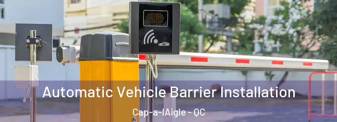 Automatic Vehicle Barrier Installation Cap-a-lAigle - QC