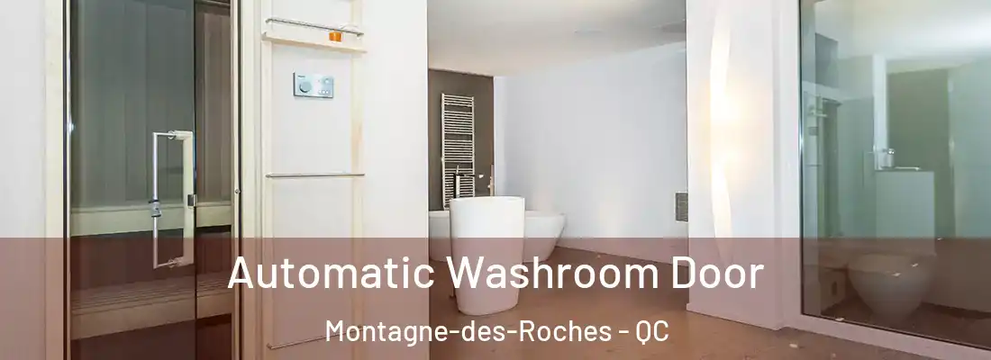 Automatic Washroom Door Montagne-des-Roches - QC