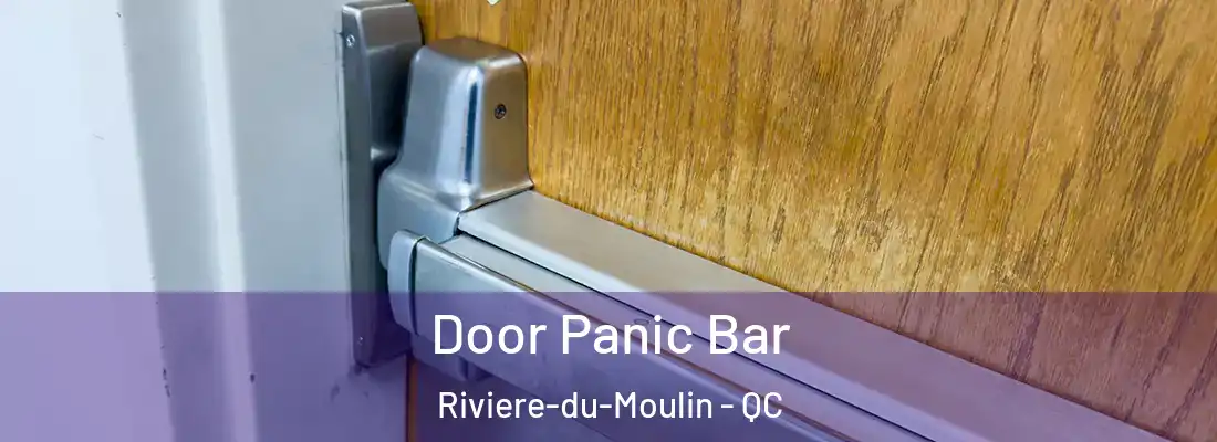  Door Panic Bar Riviere-du-Moulin - QC