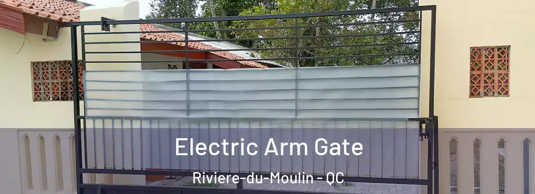 Electric Arm Gate Riviere-du-Moulin - QC