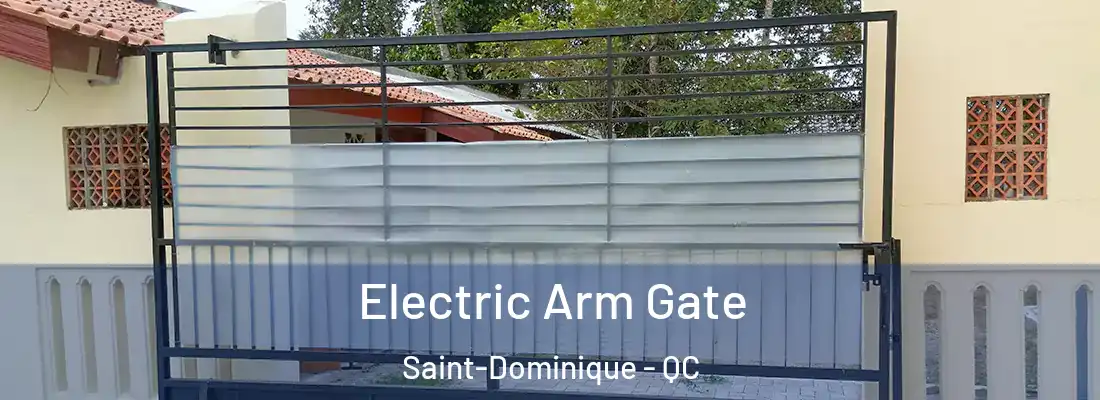  Electric Arm Gate Saint-Dominique - QC