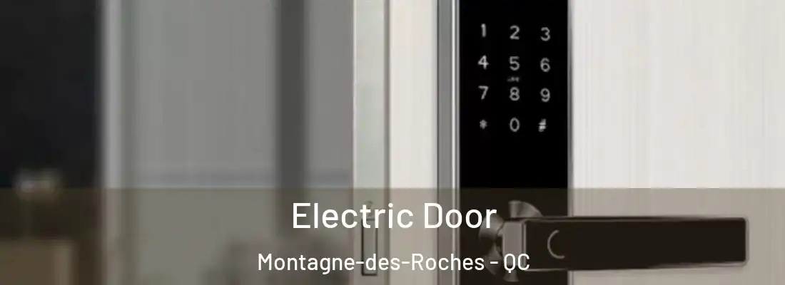Electric Door Montagne-des-Roches - QC