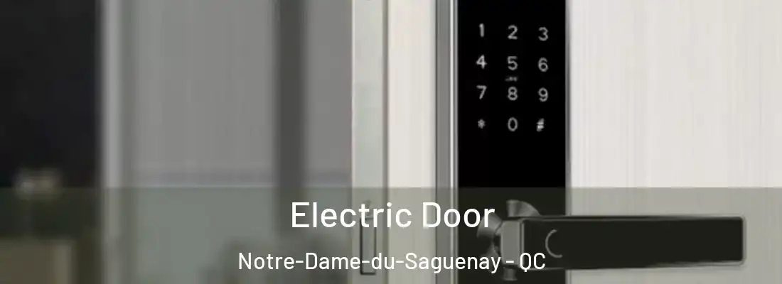Electric Door Notre-Dame-du-Saguenay - QC
