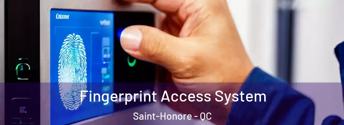  Fingerprint Access System Saint-Honore - QC