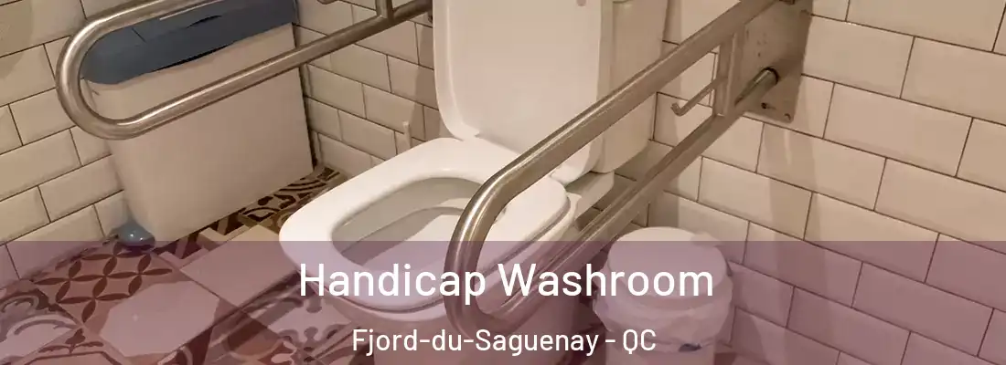  Handicap Washroom Fjord-du-Saguenay - QC