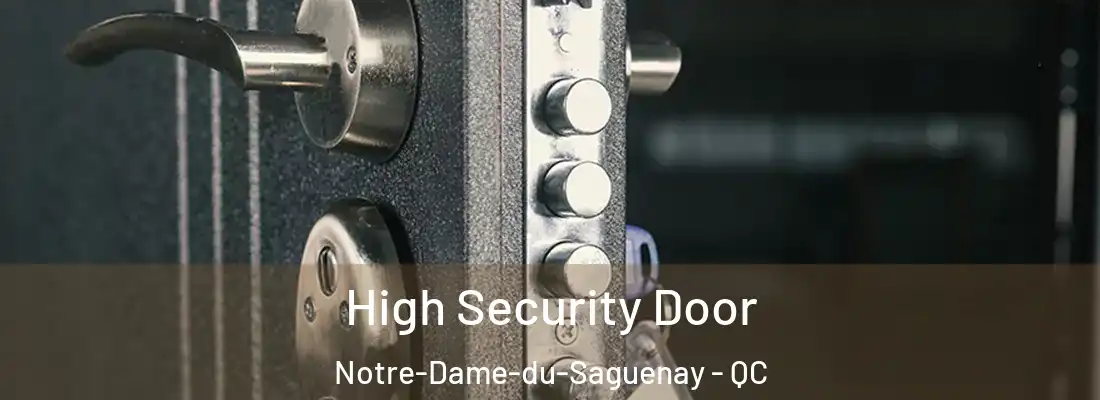  High Security Door Notre-Dame-du-Saguenay - QC