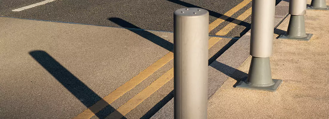 Custom Retractable Barrier Column Installations in Saguenay, QC