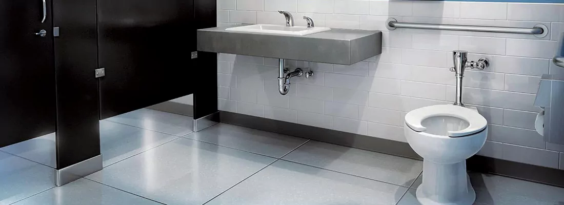 Universal Barrier Free Washroom in Saguenay, QC