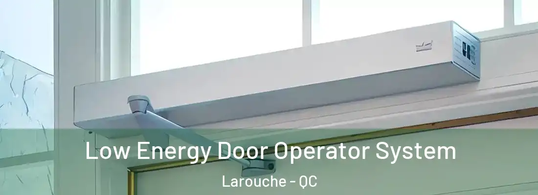 Low Energy Door Operator System Larouche - QC