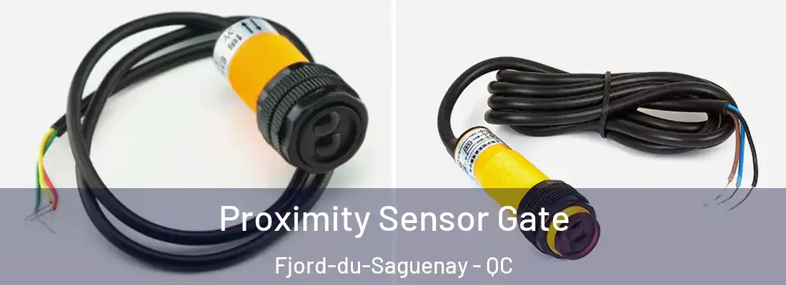  Proximity Sensor Gate Fjord-du-Saguenay - QC