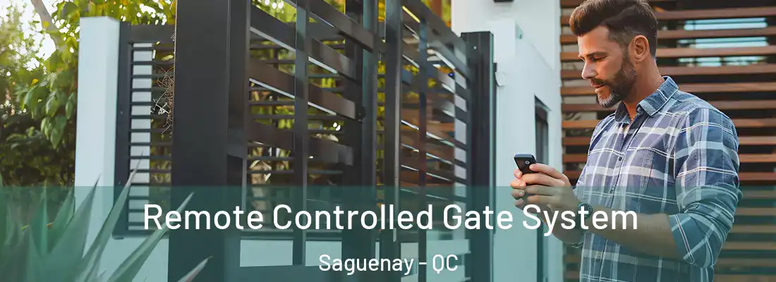  Remote Controlled Gate System Saguenay - QC
