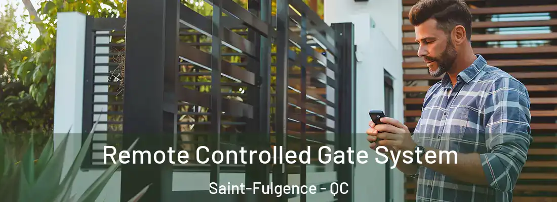  Remote Controlled Gate System Saint-Fulgence - QC