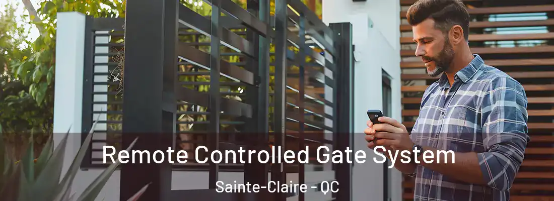  Remote Controlled Gate System Sainte-Claire - QC
