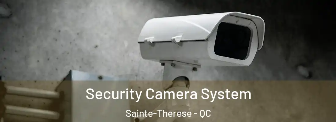  Security Camera System Sainte-Therese - QC