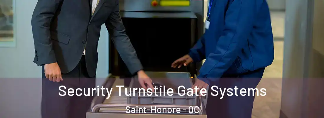 Security Turnstile Gate Systems Saint-Honore - QC