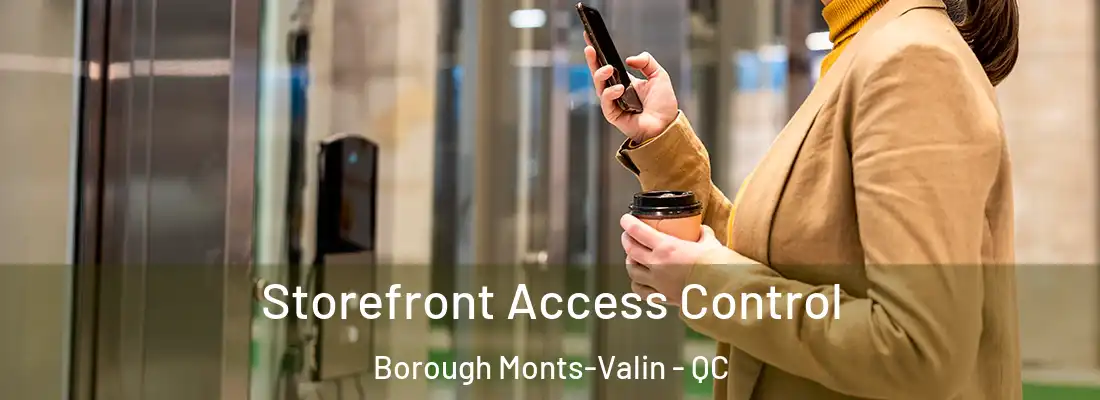  Storefront Access Control Borough Monts-Valin - QC