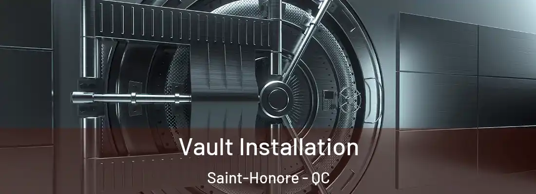  Vault Installation Saint-Honore - QC