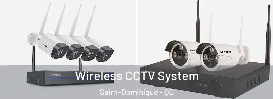  Wireless CCTV System Saint-Dominique - QC