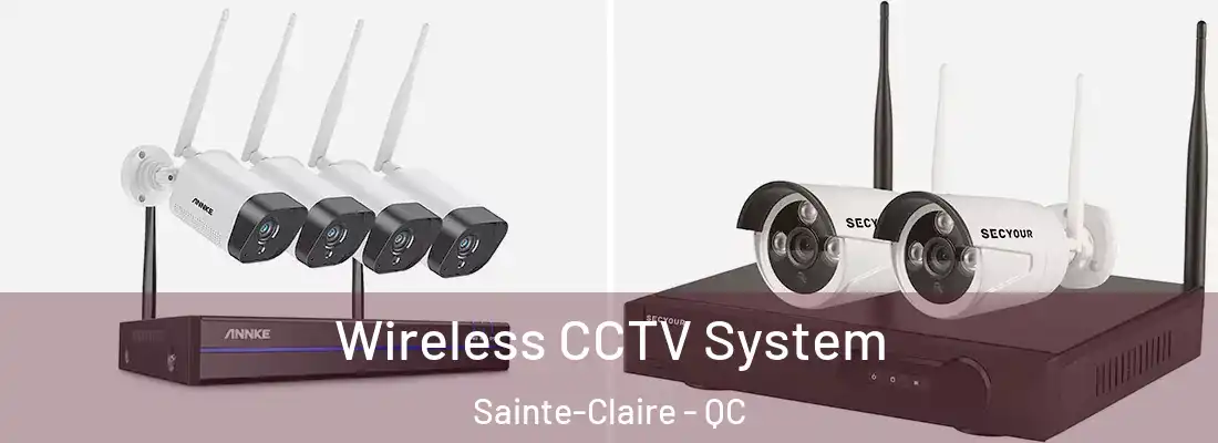  Wireless CCTV System Sainte-Claire - QC